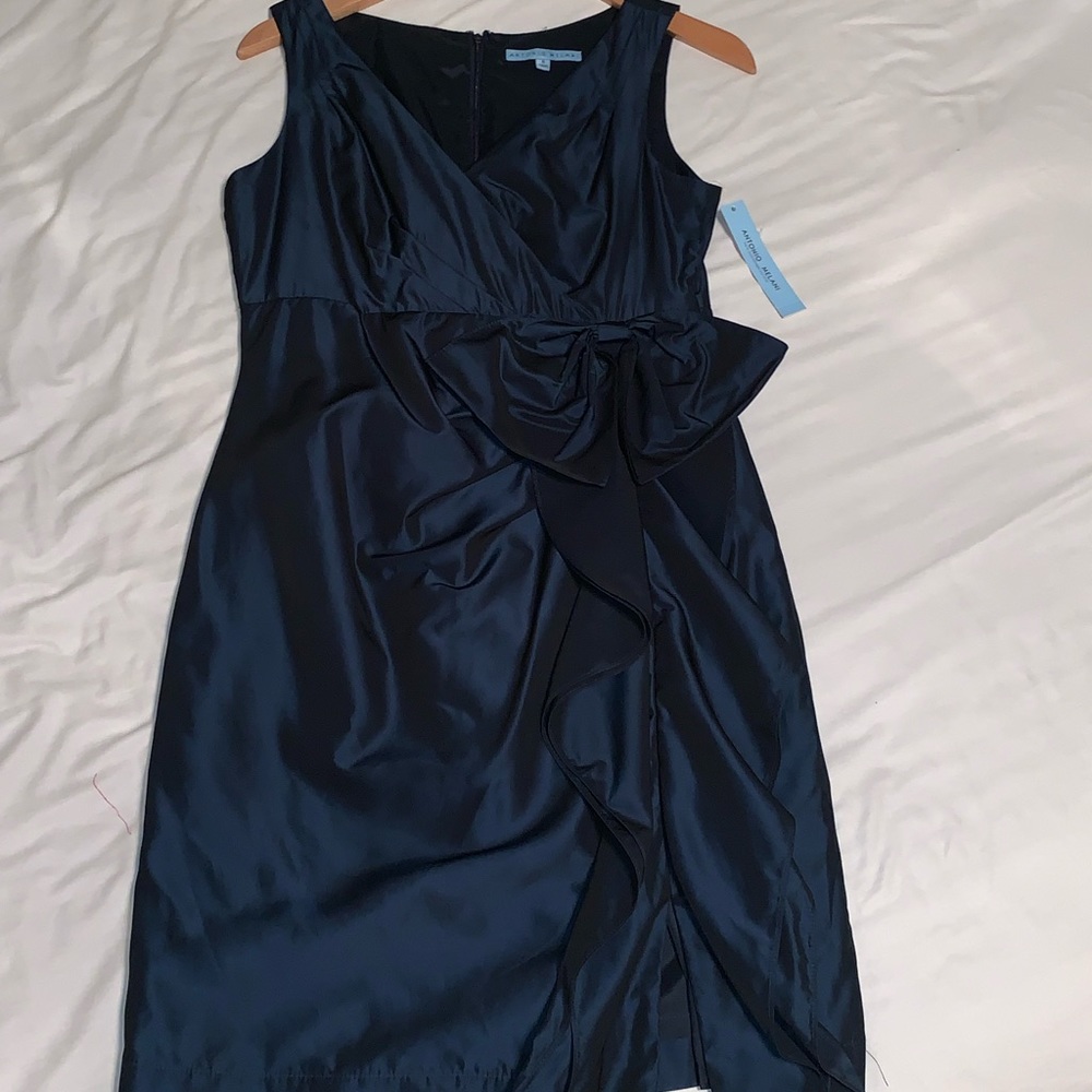 👗 NWT! Navy Antonio Melani Cocktail Dress